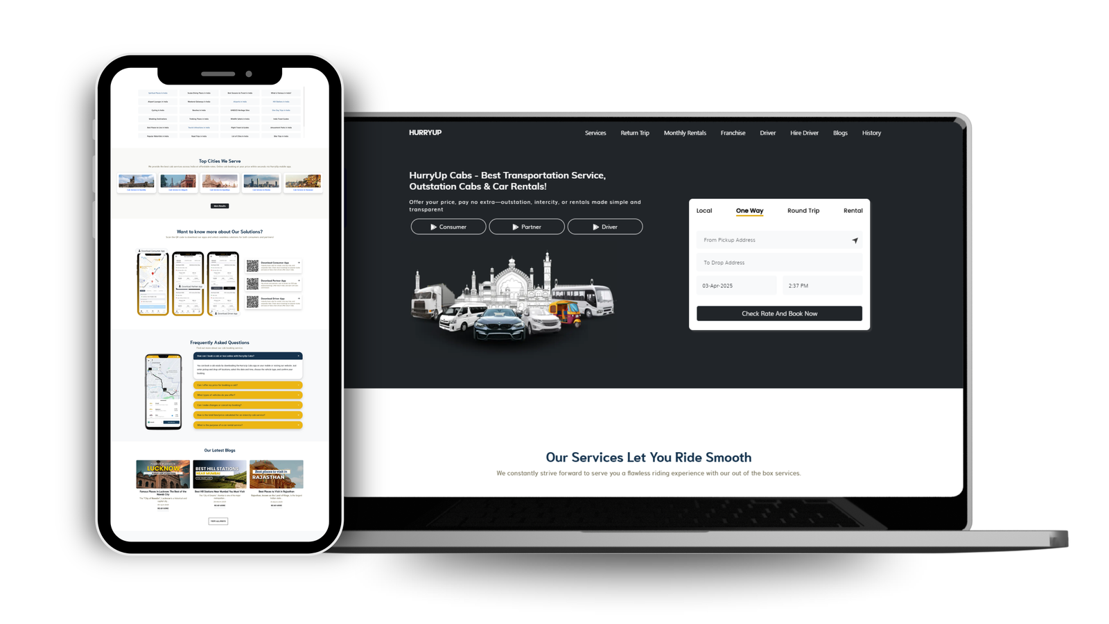 HurryUp Cabs Project